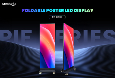 Preview: LED Display, klappbar